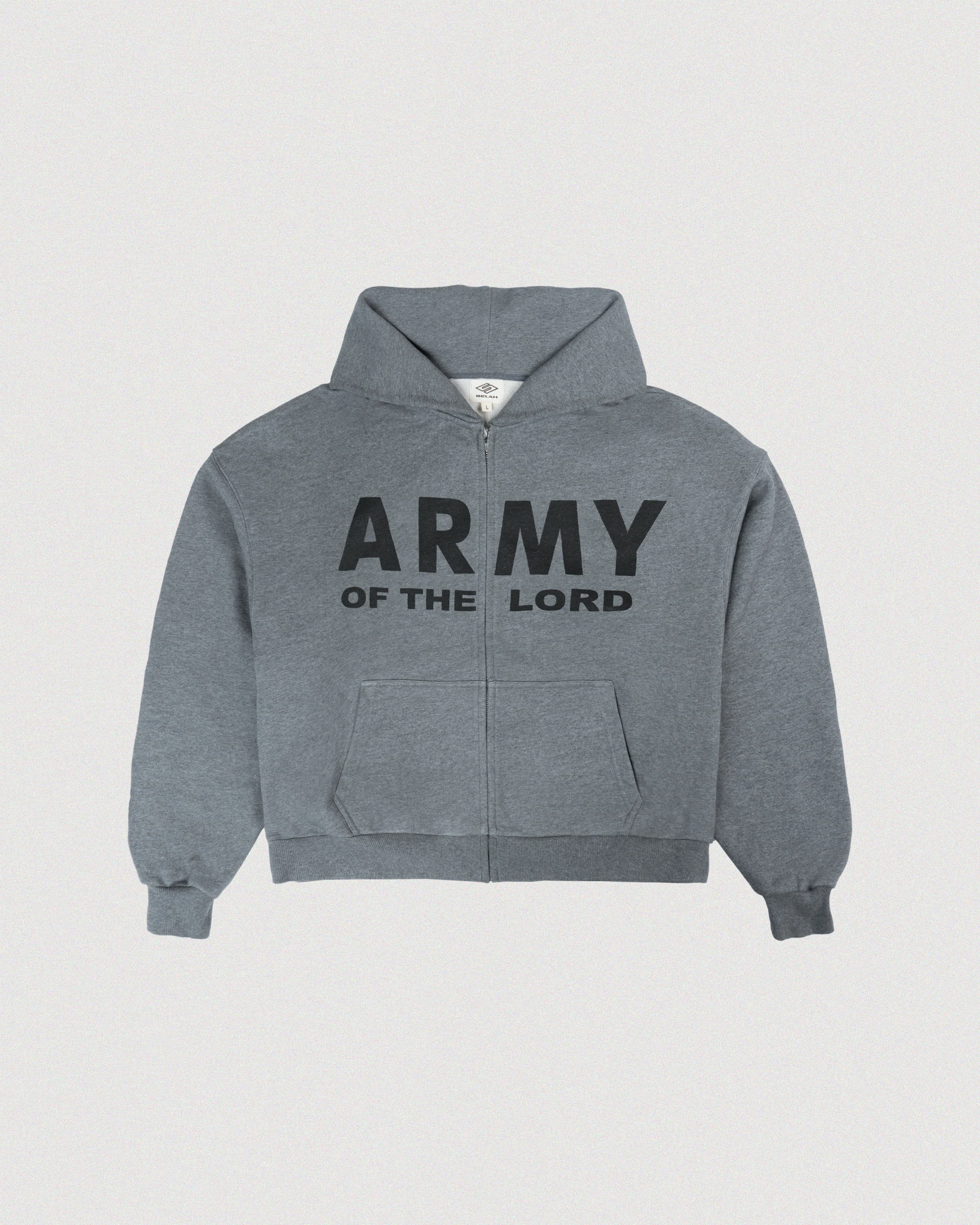 "ARMY OF THE LORD" ZIP HOODIE