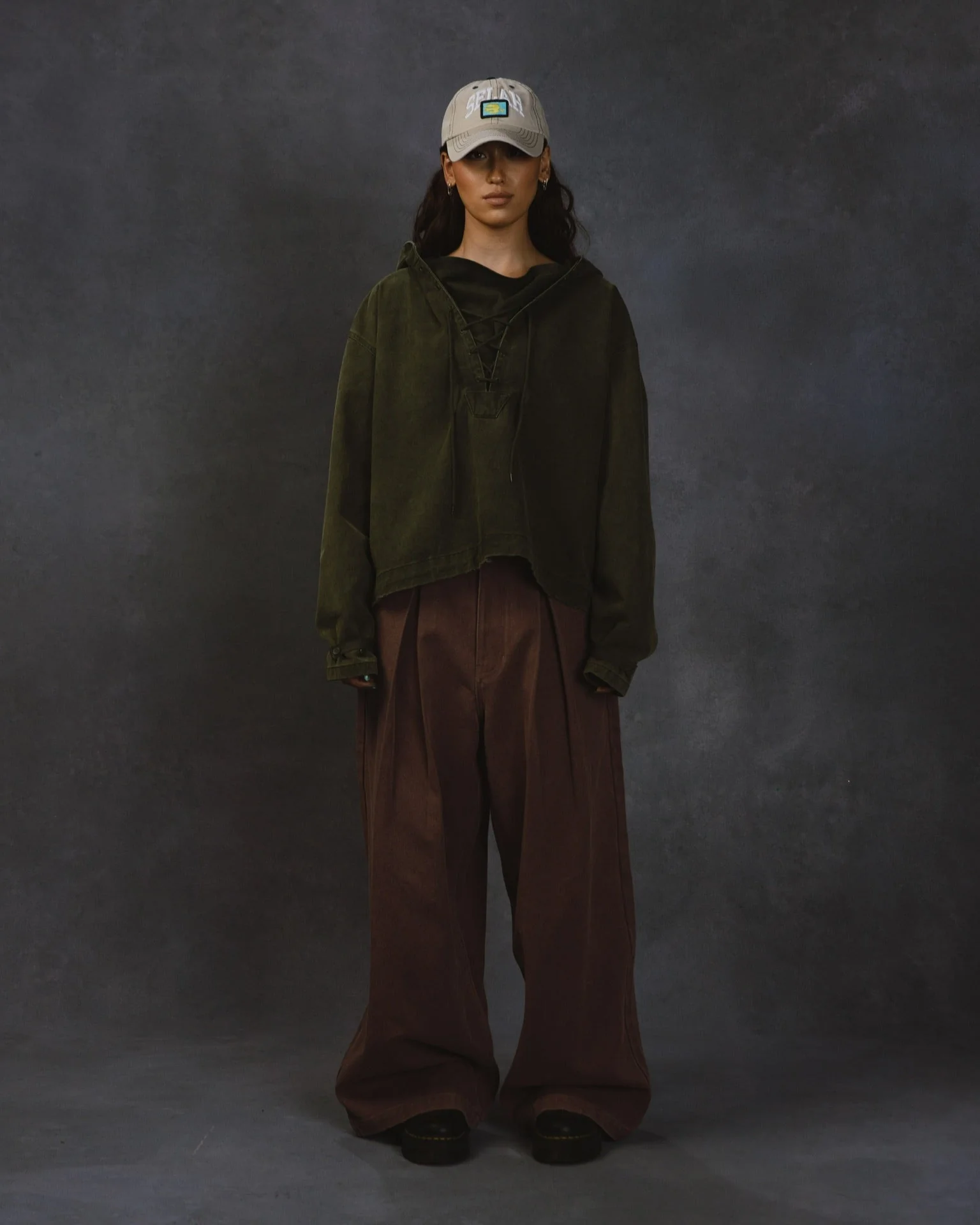 "BUNKER" MILITARY SMOCK HOODIE - Image 2