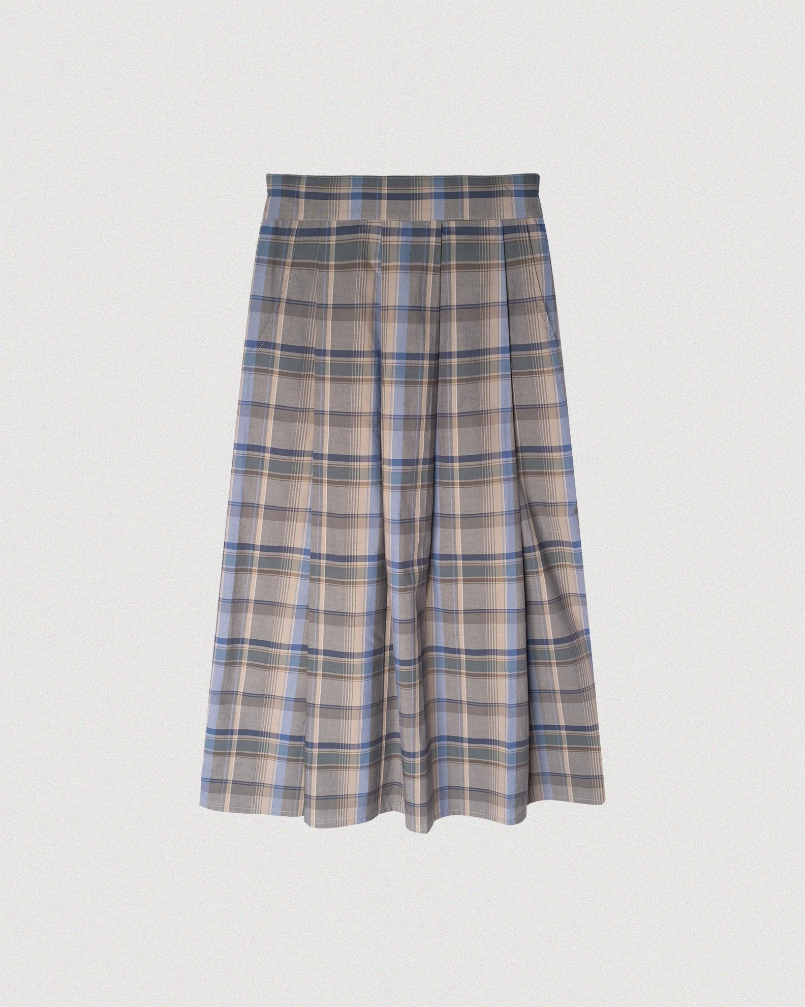 "ESTHER" OVERSIZED PLAID SKIRT