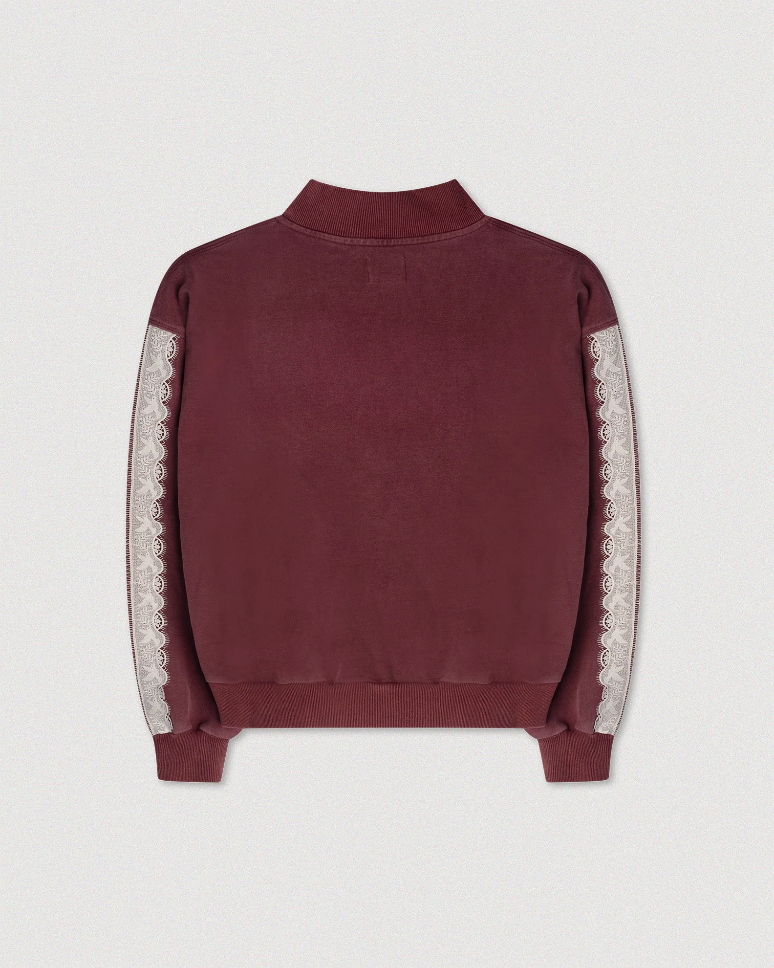 "COLUMBA" LACE STRIPED TRACKJACKET - Image 9