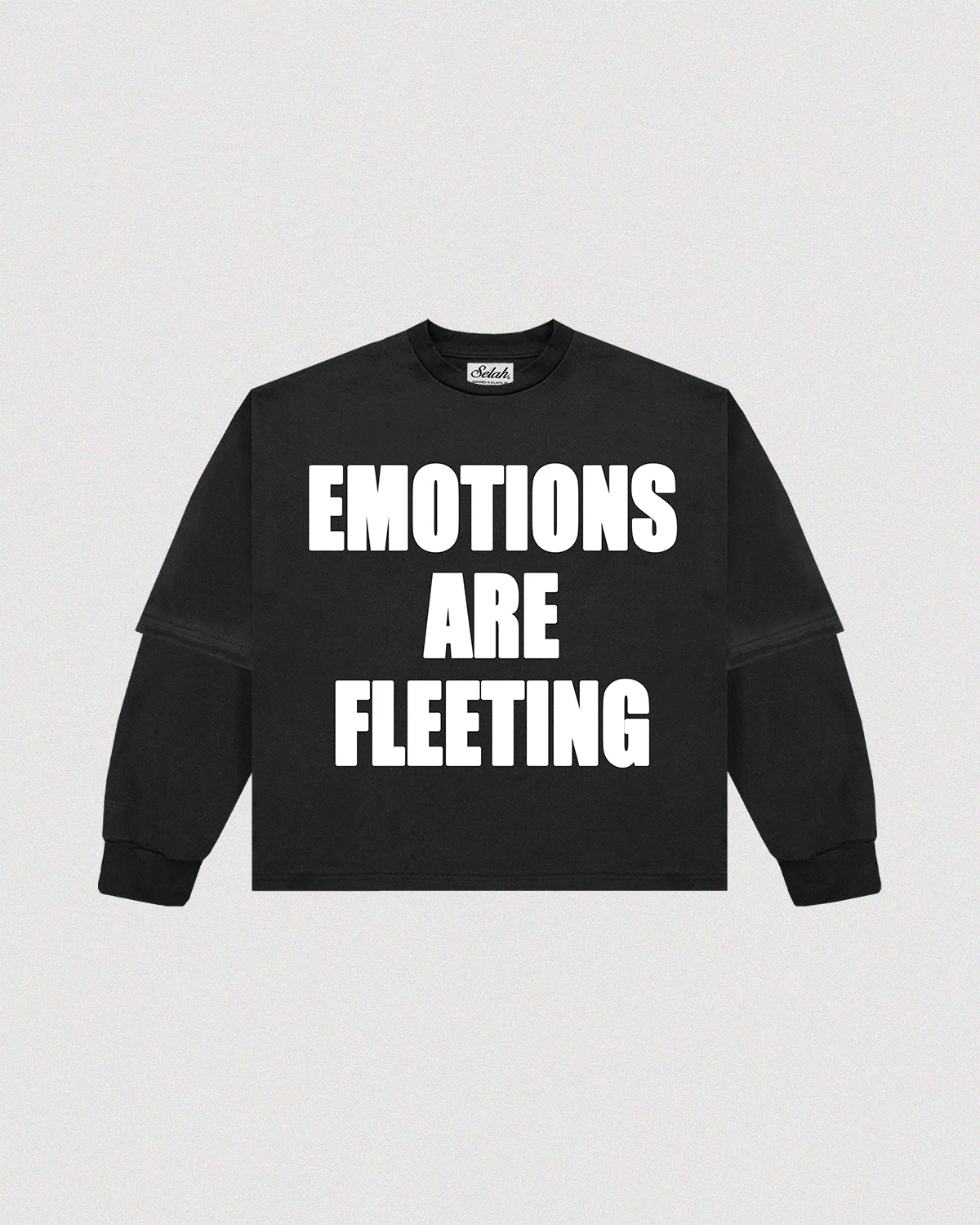 "EMOTIONS" TWO SLEEVE TEE