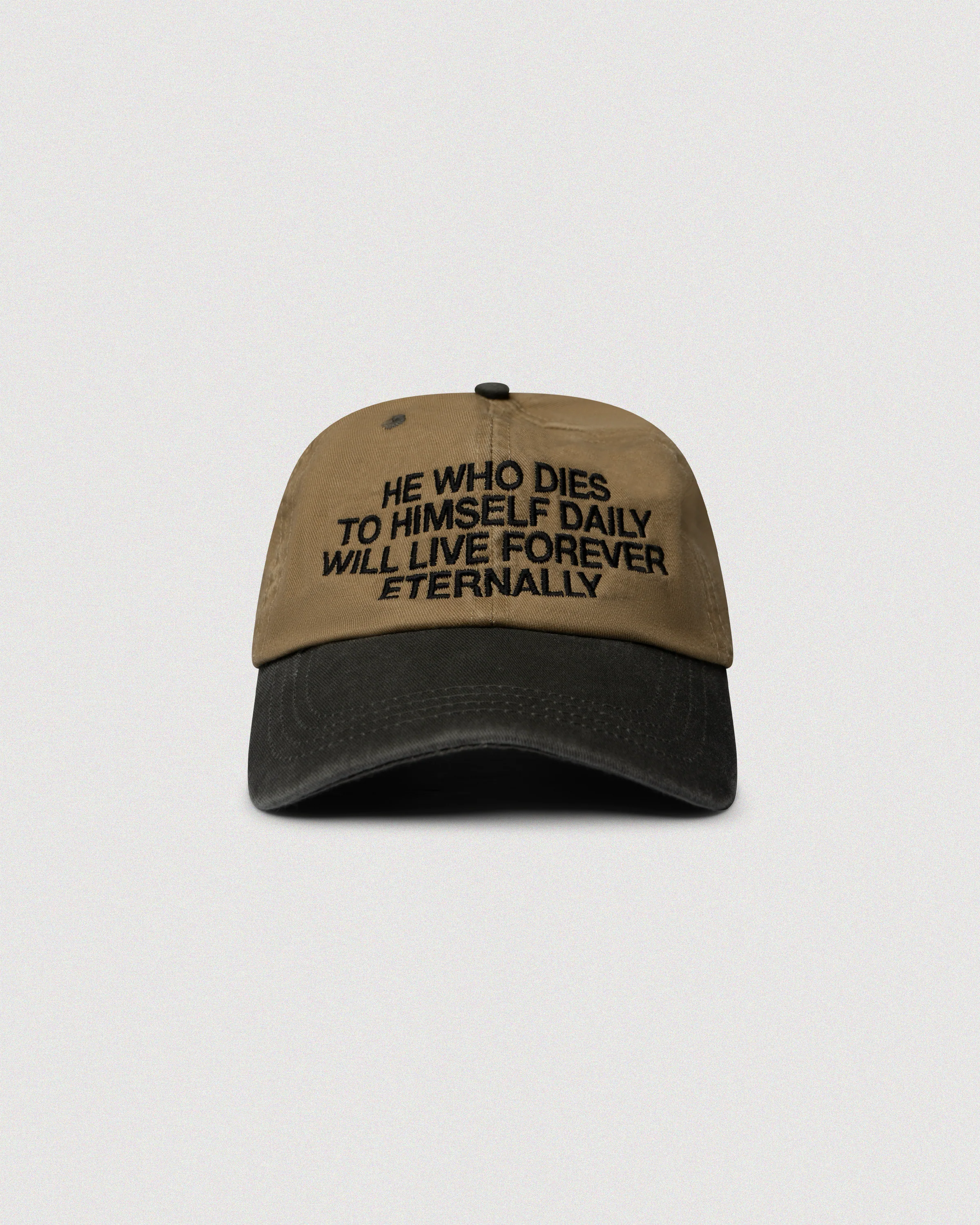 "ETERNITY" CANVAS DAD HAT