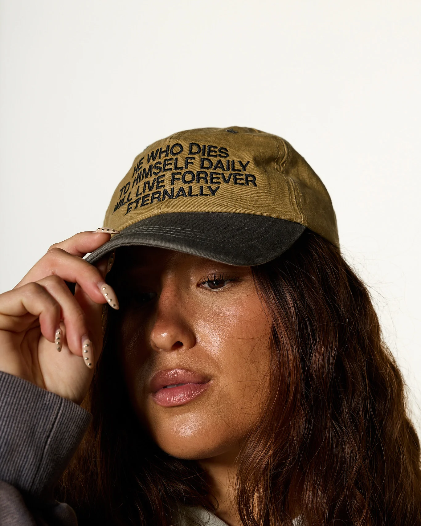 "ETERNITY" CANVAS DAD HAT - Image 2