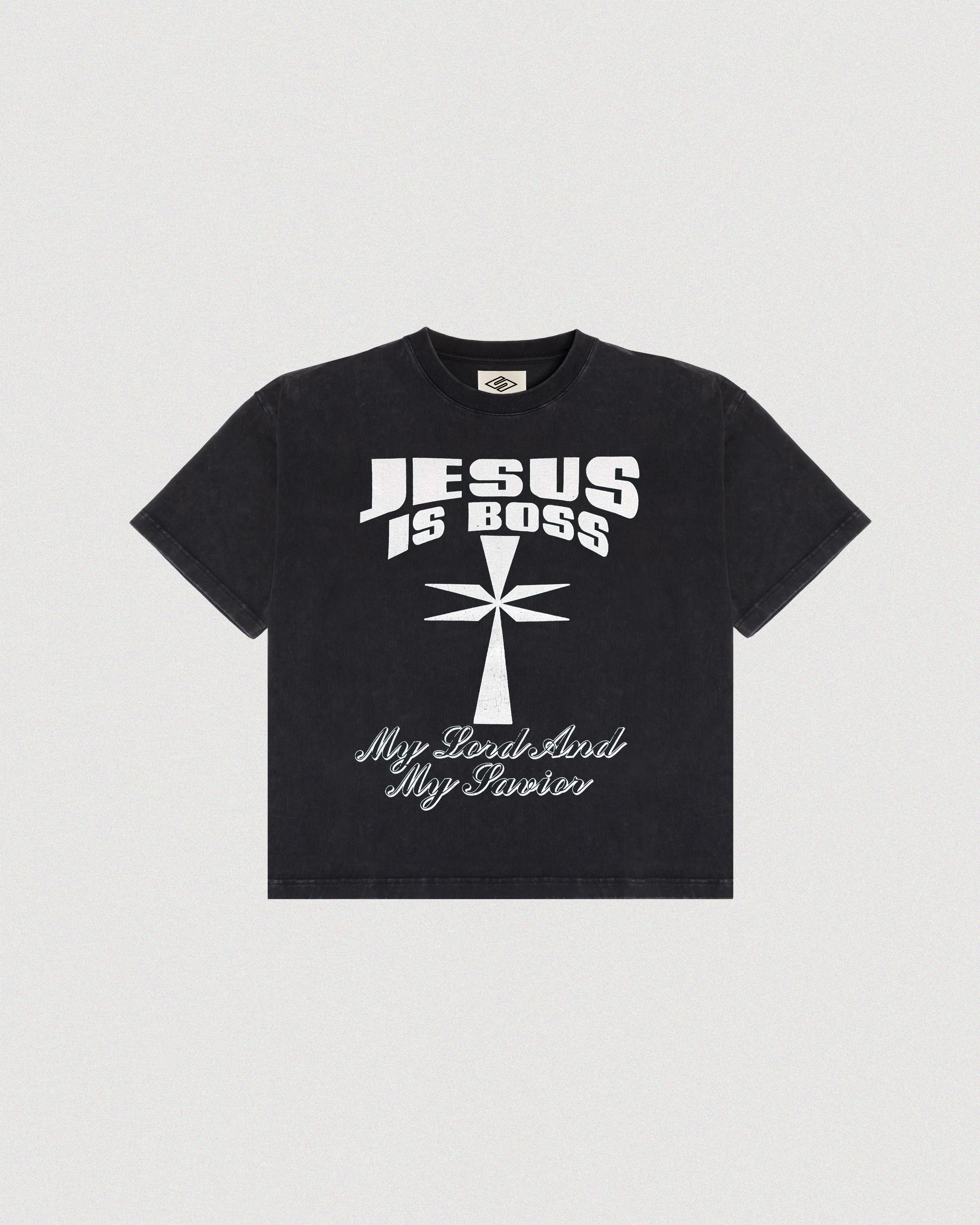 "JESUS IS BOSS" TEE