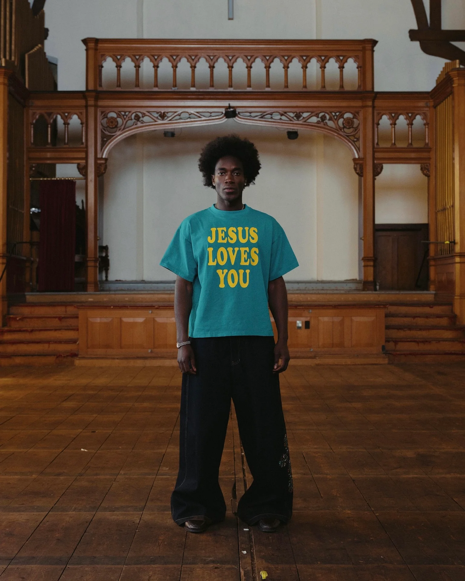 "JESUS LOVES YOU" TEE - Image 2