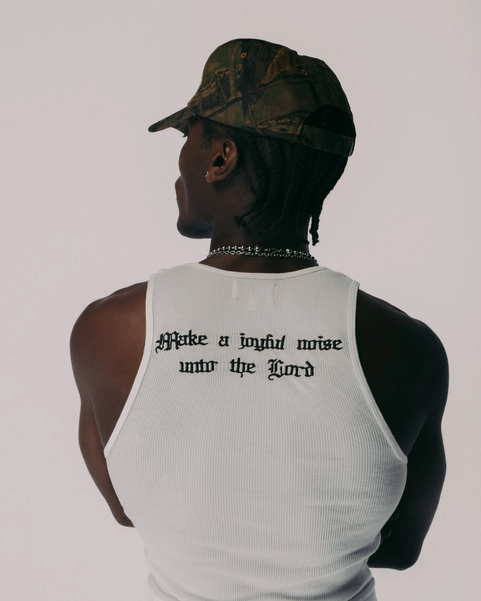 "JOYFUL NOISE" RIBBED TANK - Image 4