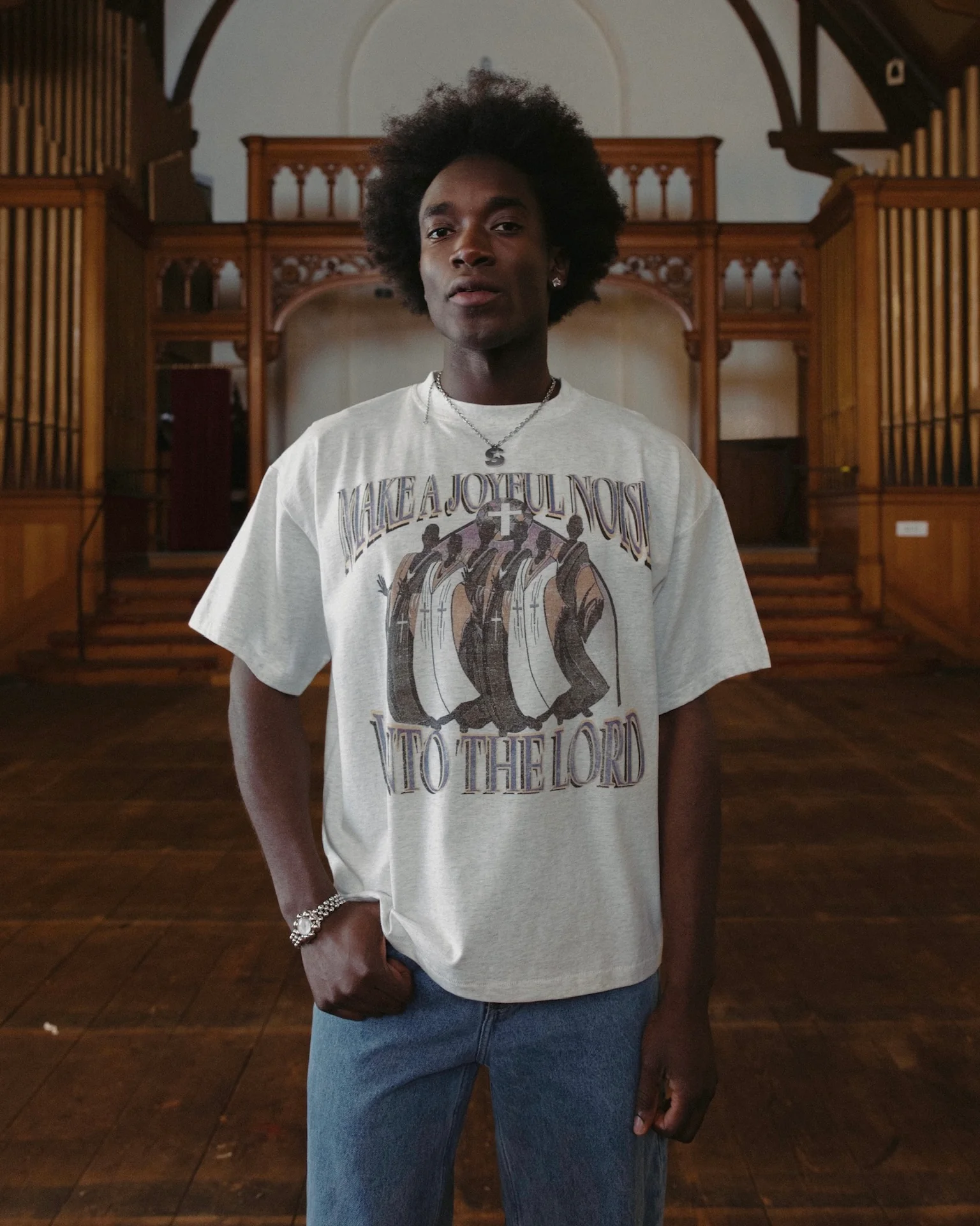 "JOYFUL NOISE" TEE - Image 3