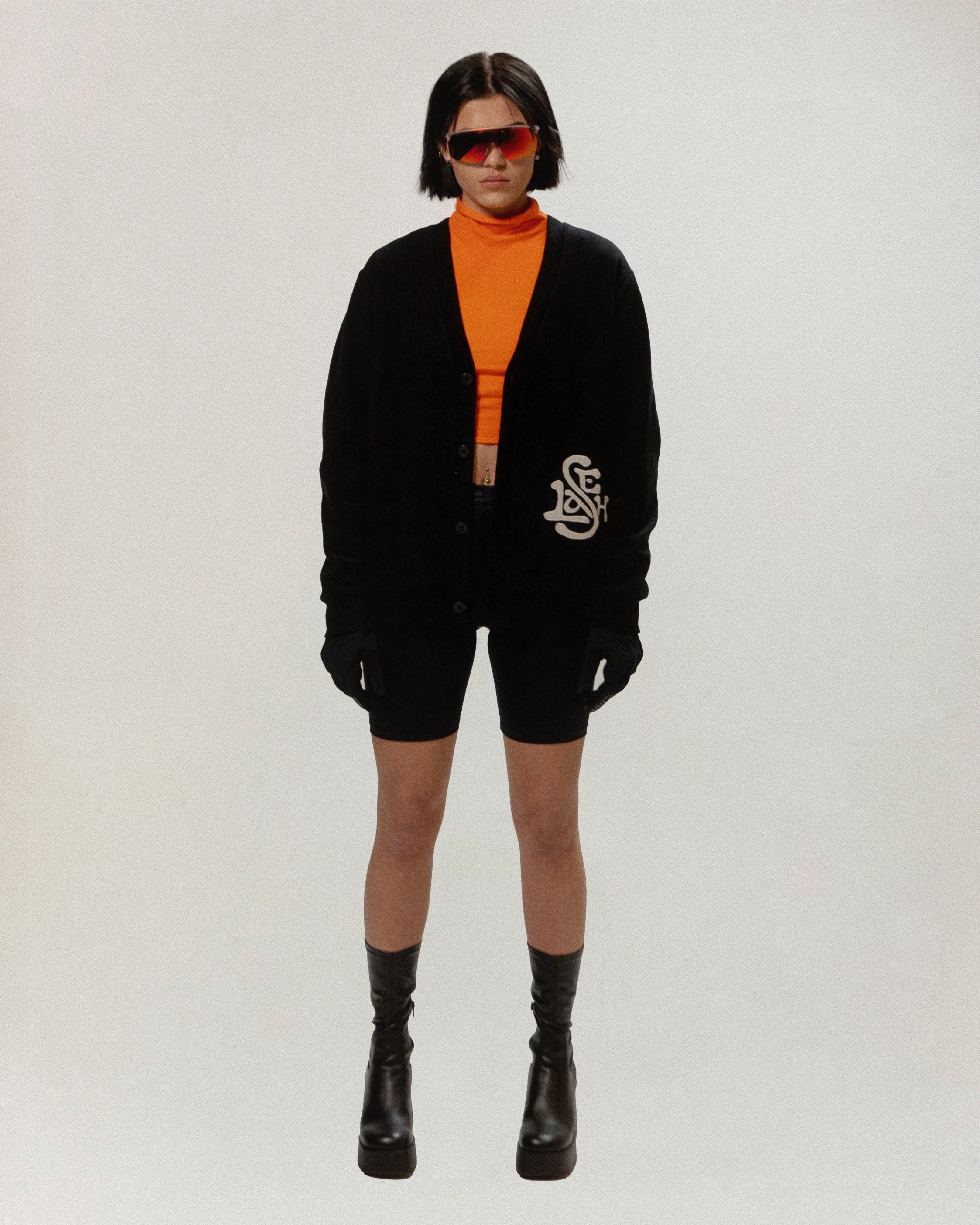 "LOGO" CARDIGAN - Image 2