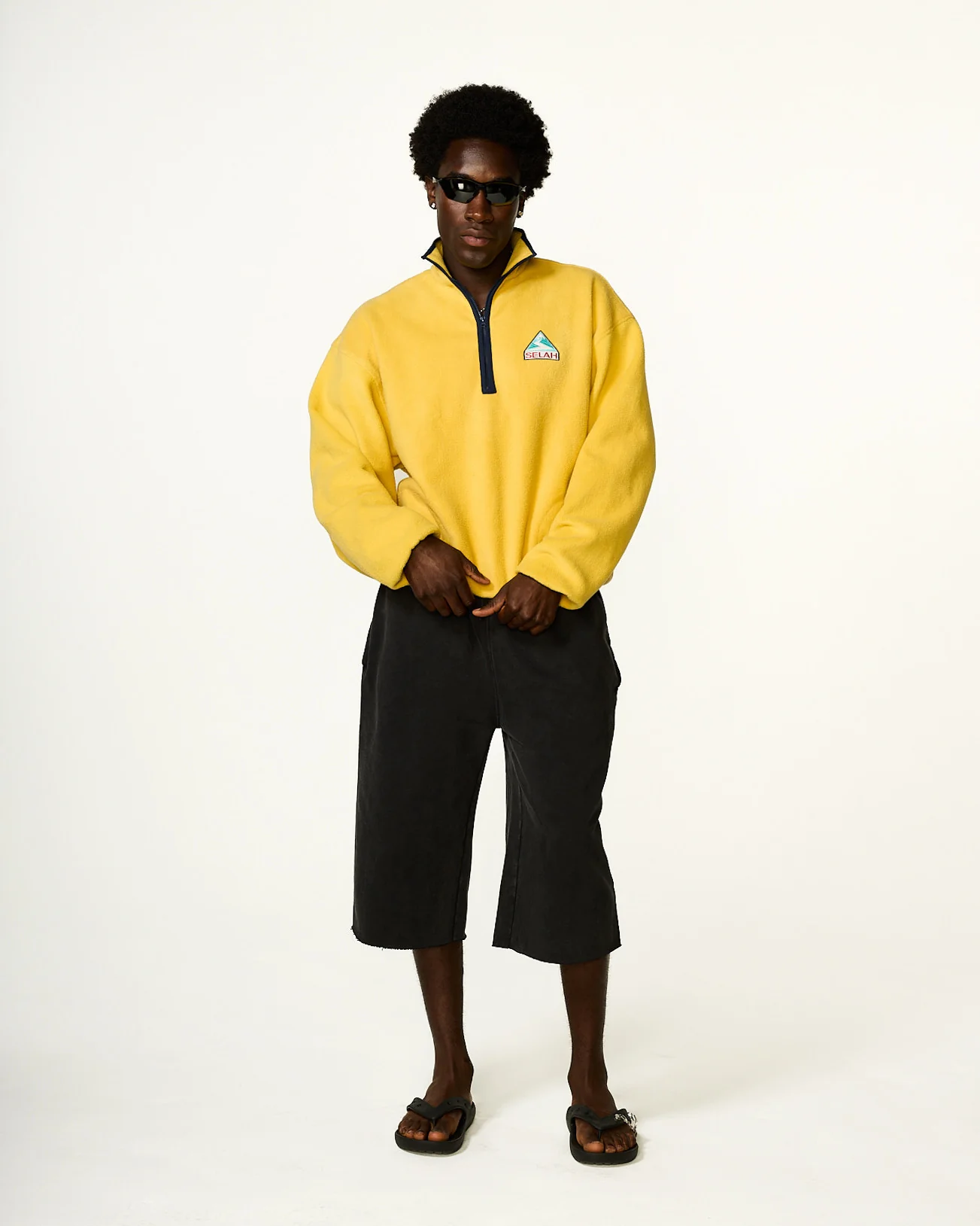 "LOUNGE" CUT-OFF SHORTS - Image 2