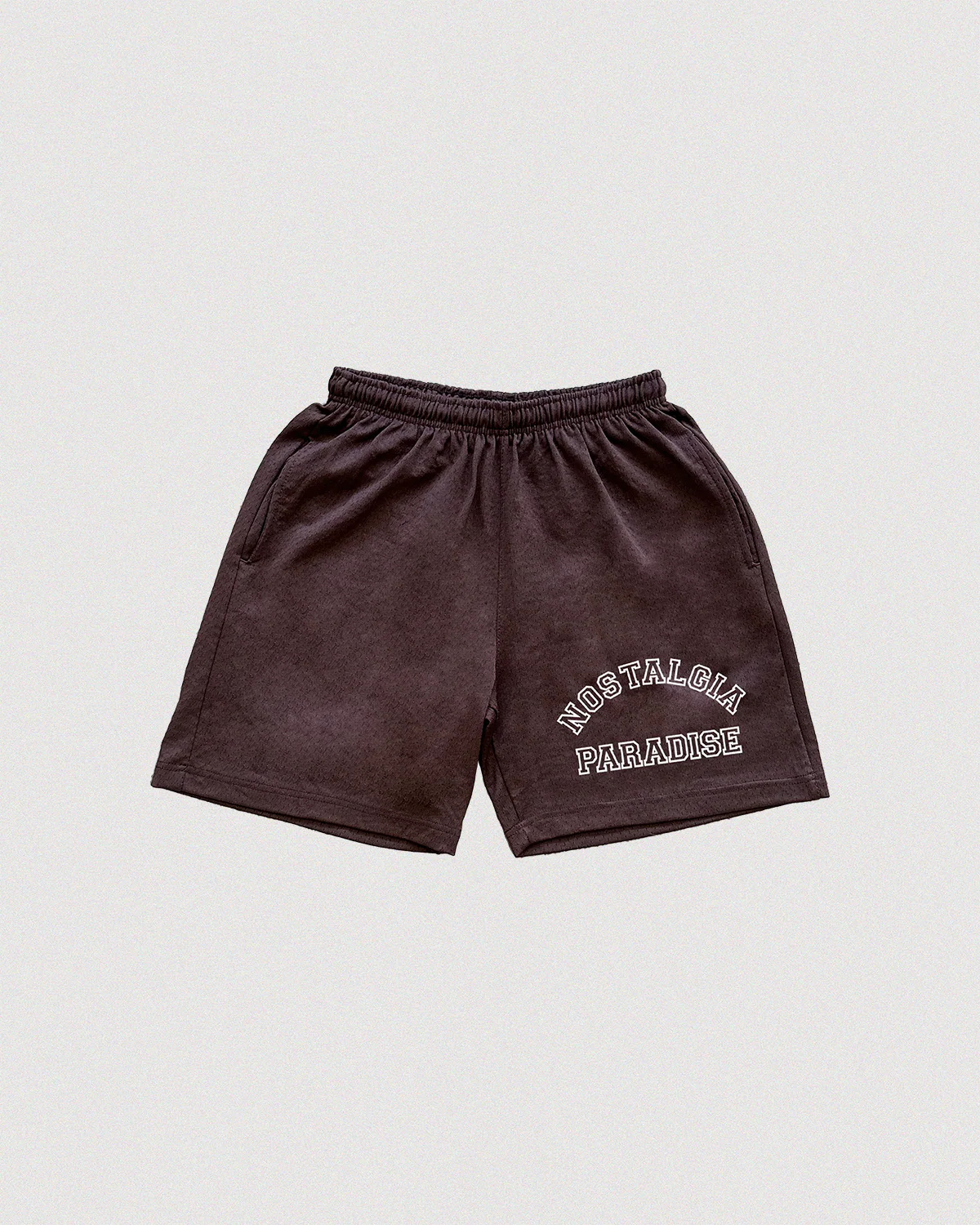 "NOSTALGIA" MESH SHORTS