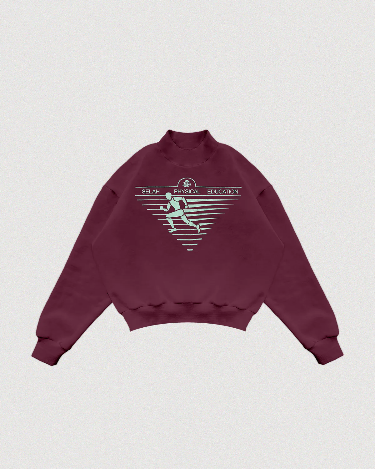 "PHYSICAL EDUCATION" HEAVY CREWNECK