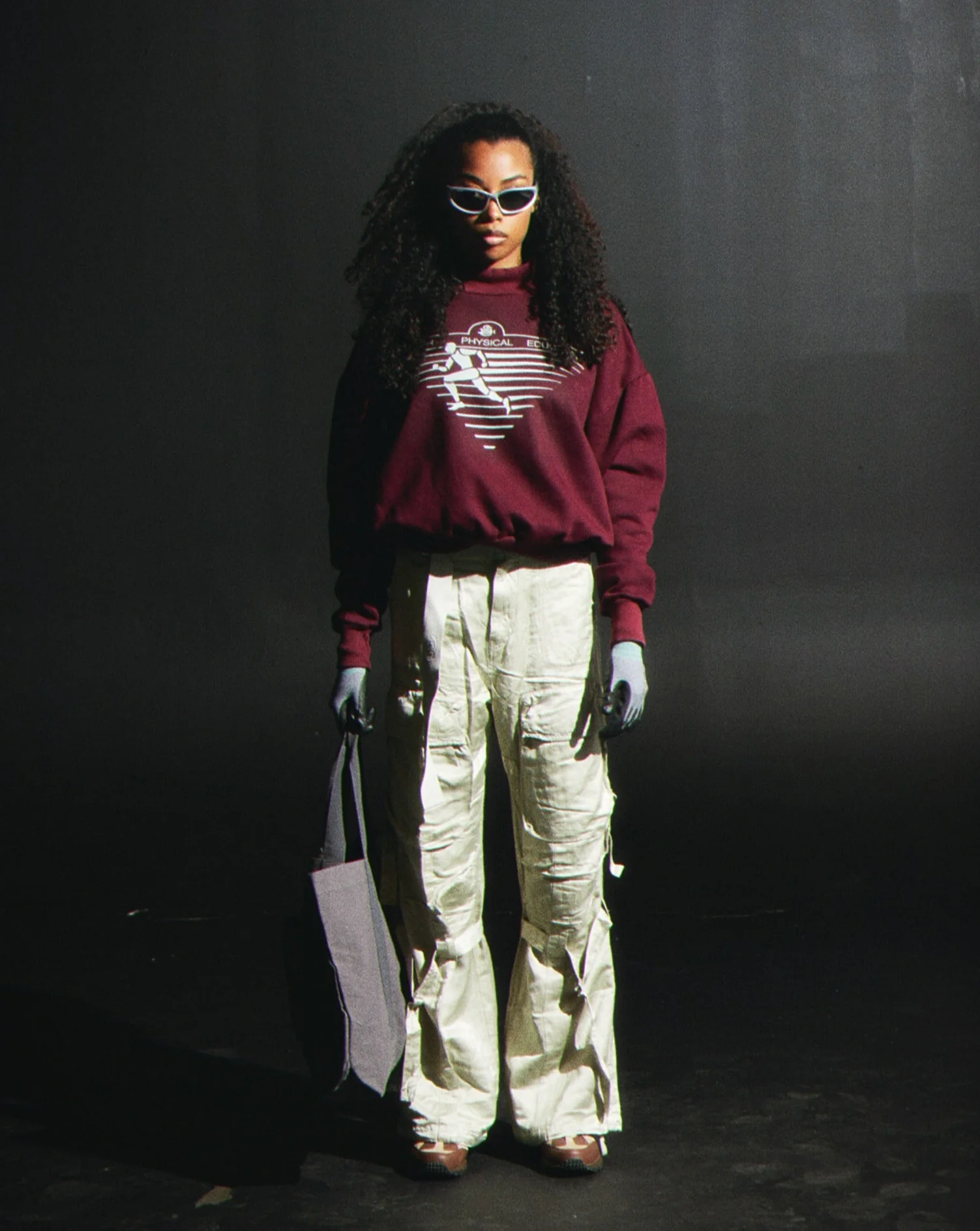 "PHYSICAL EDUCATION" HEAVY CREWNECK - Image 2