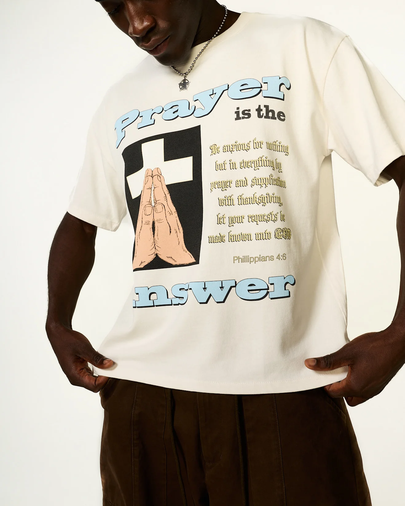 "PRAYER" TEE - Image 4