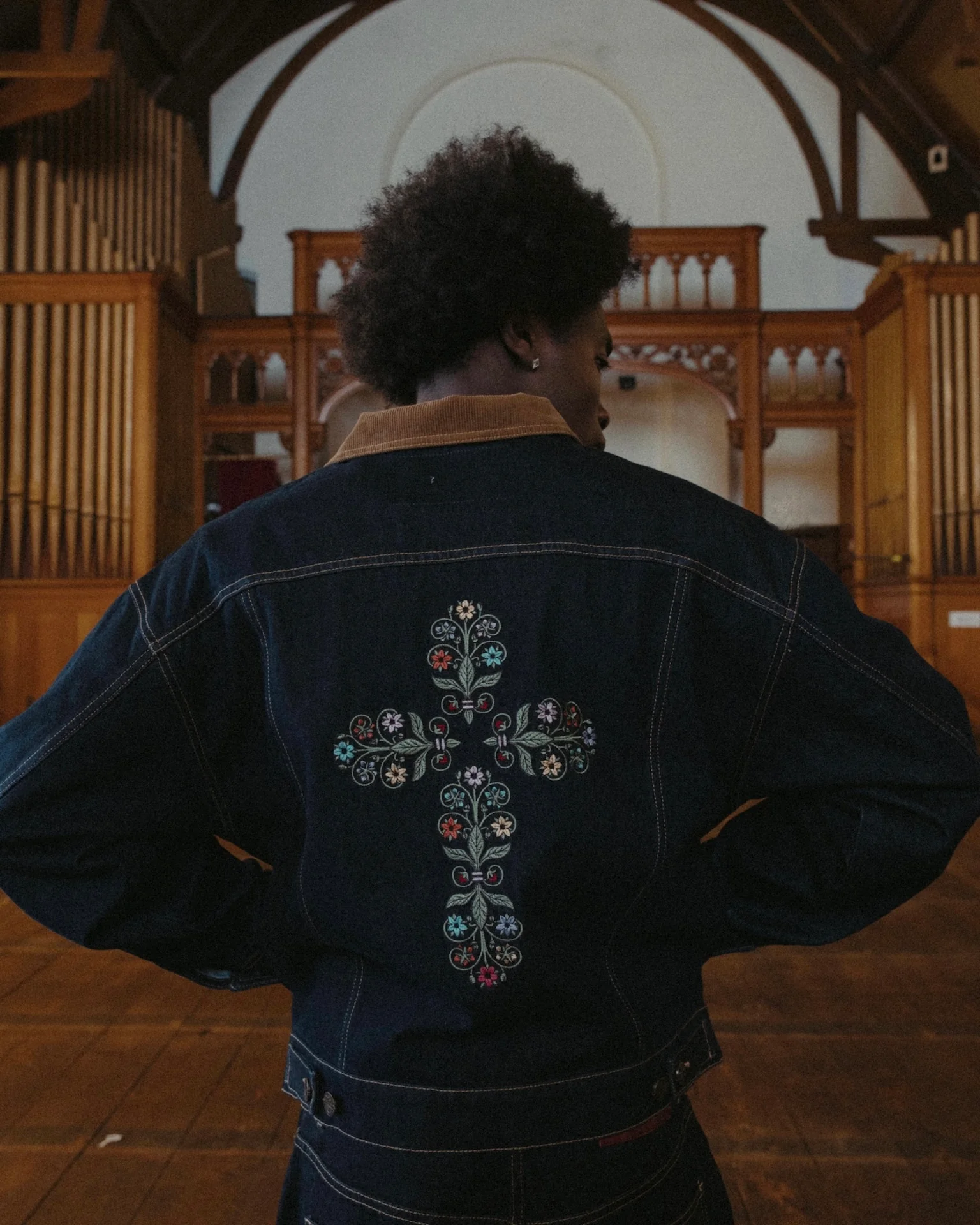 "REVERDIR" DENIM JACKET - Image 3