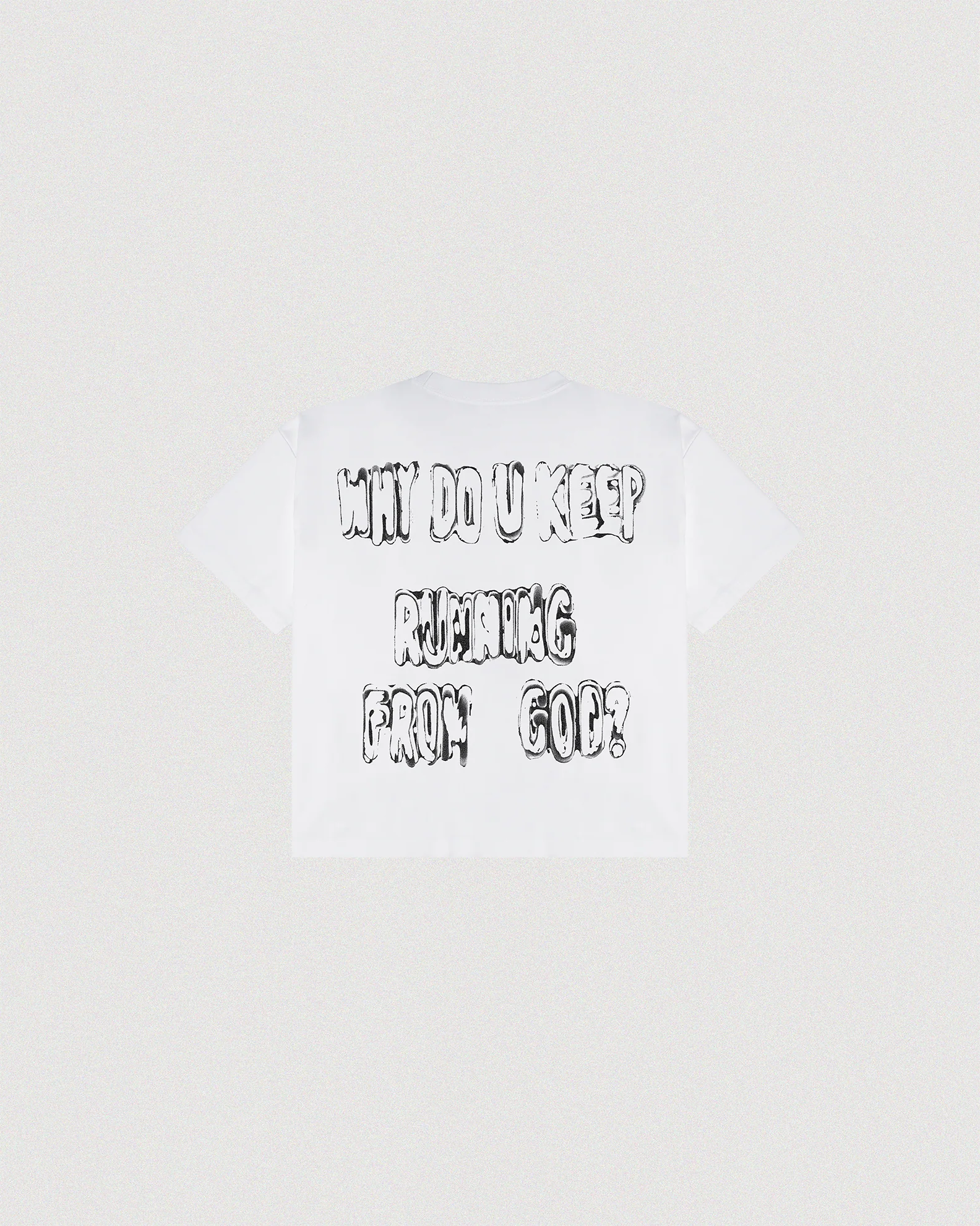 "RUNNING FROM GOD" TEE - Image 3