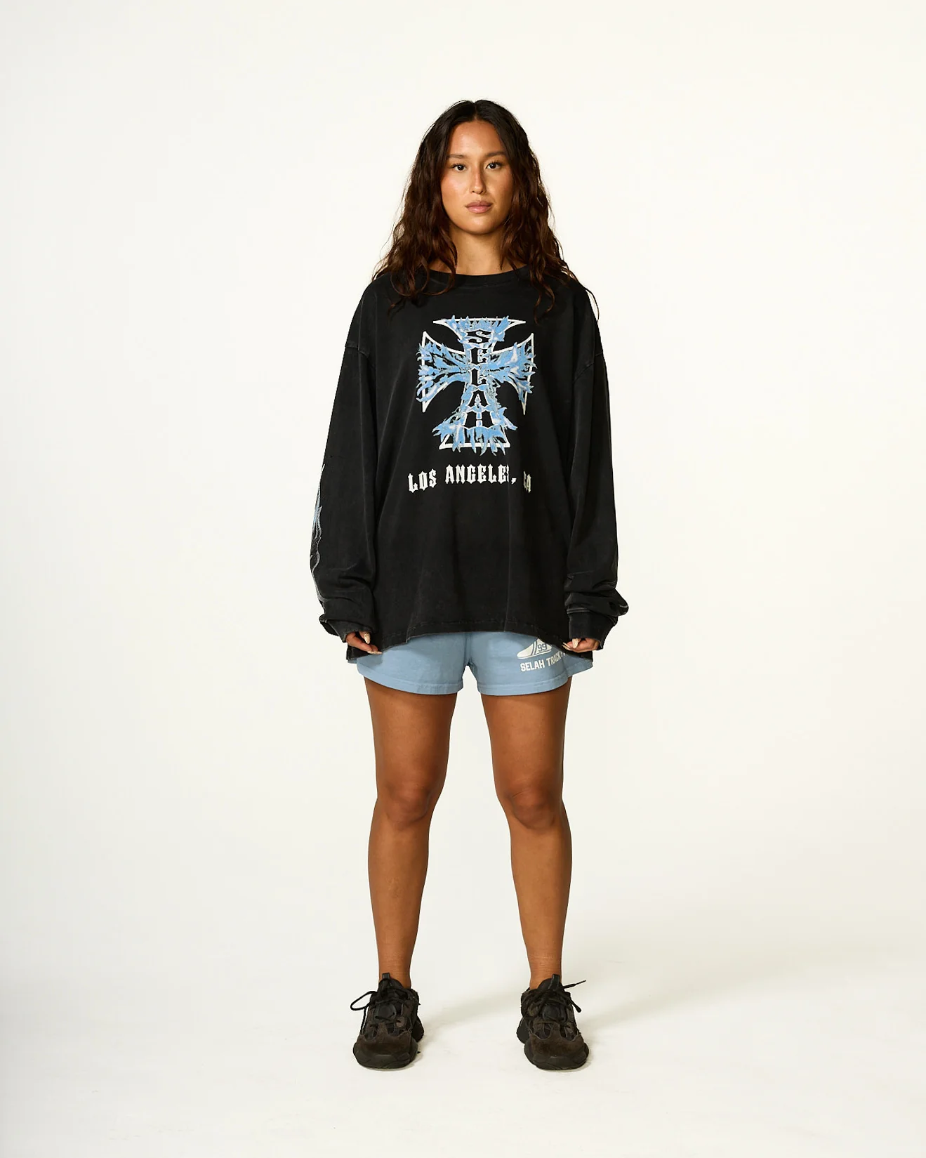 "SELAH CHOPPA" LONG SLEEVE TEE - Image 2