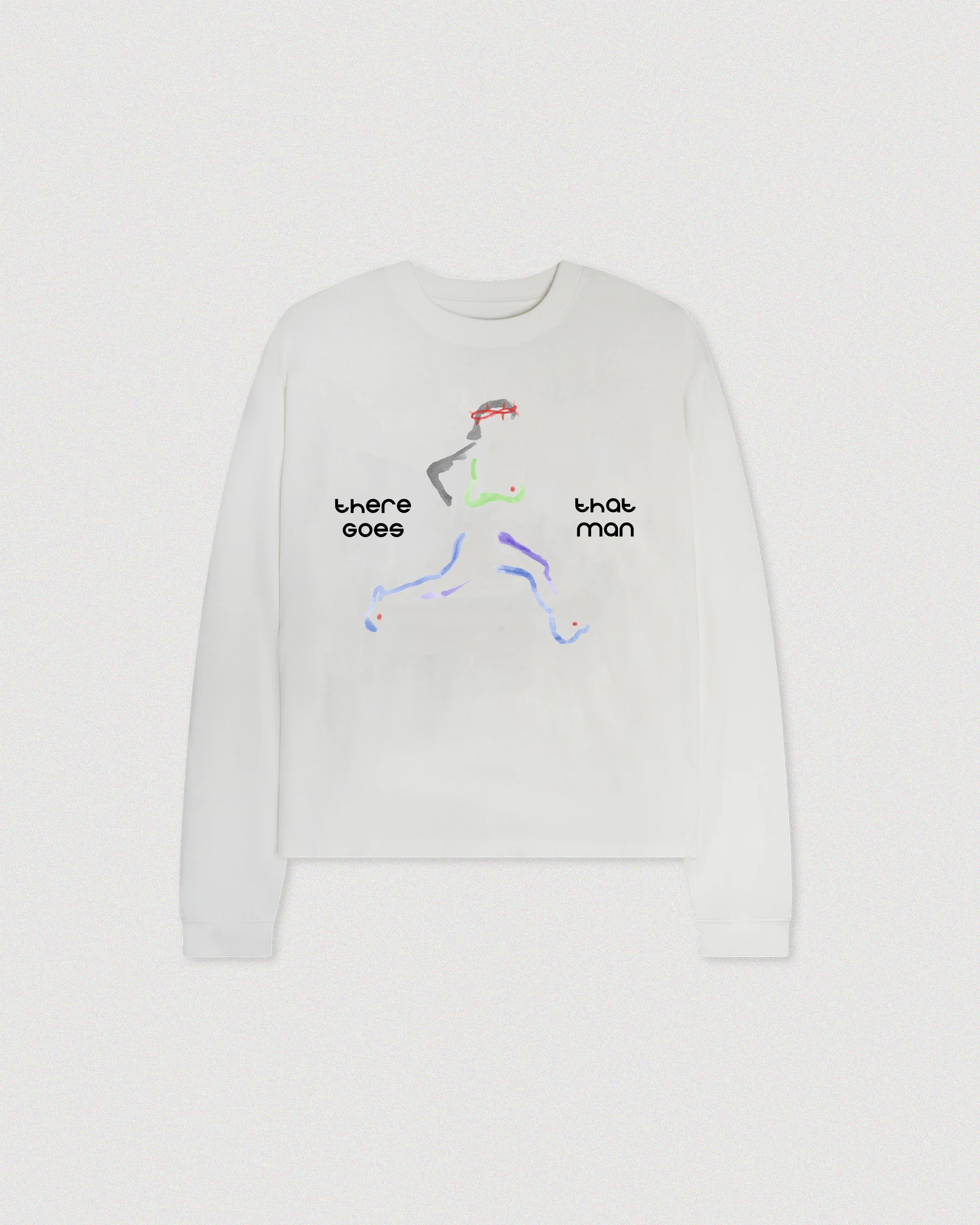 "THERE GOES THAT MAN" ALT LONG SLEEVE
