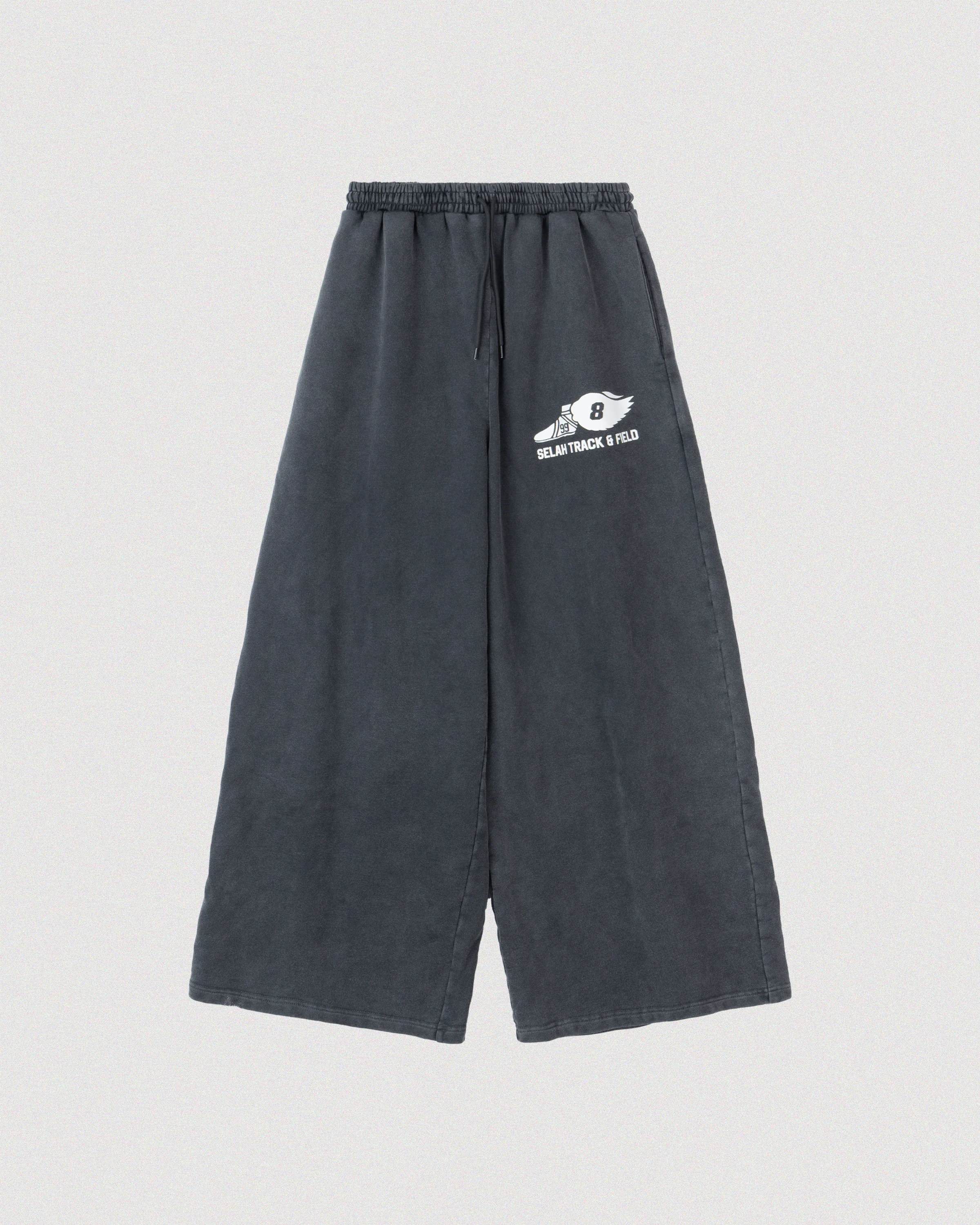 "TRACK & FIELD" SUPER WIDE SWEATPANTS