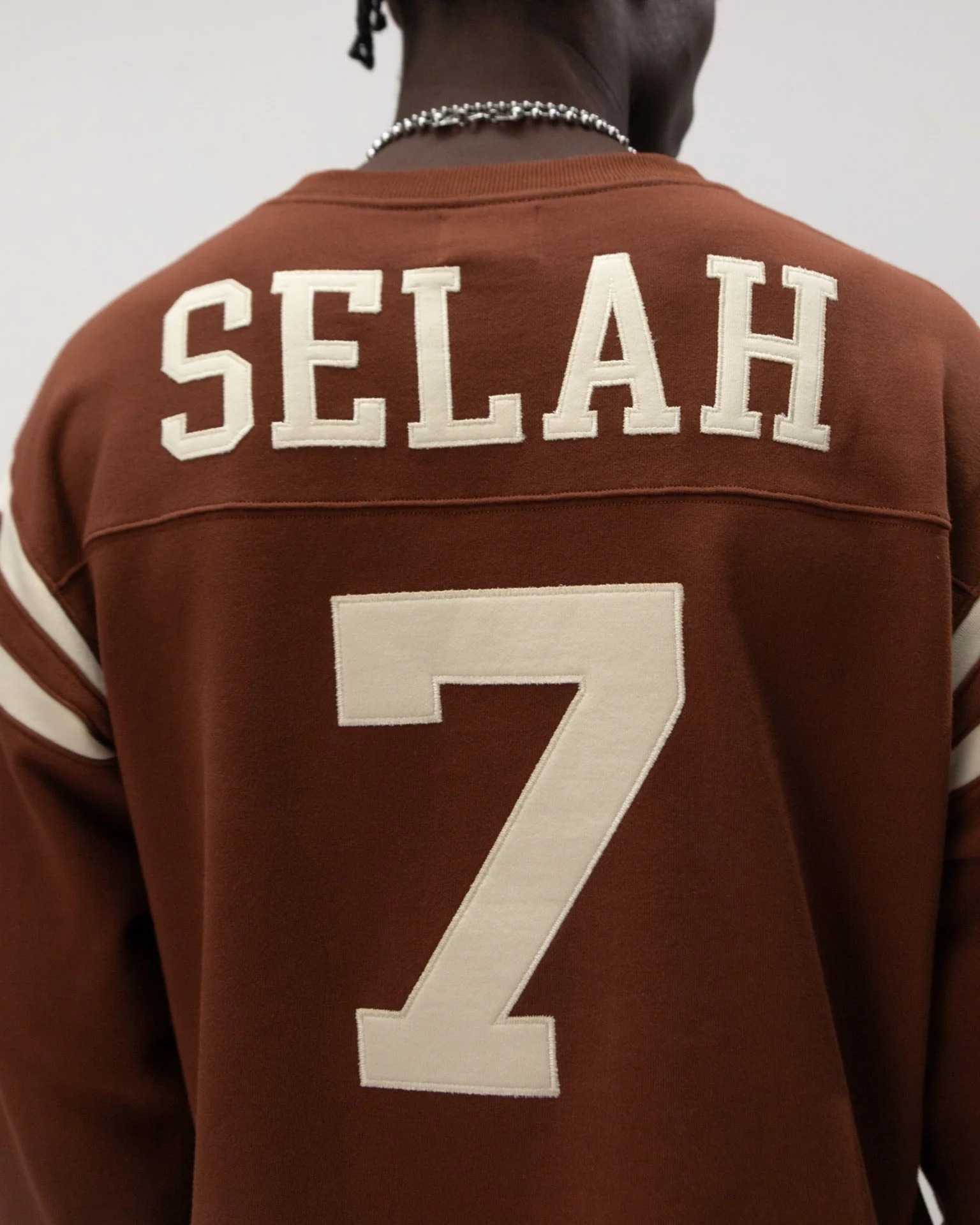 "VARSITY" VINTAGE FOOTBALL JERSEY - Image 4