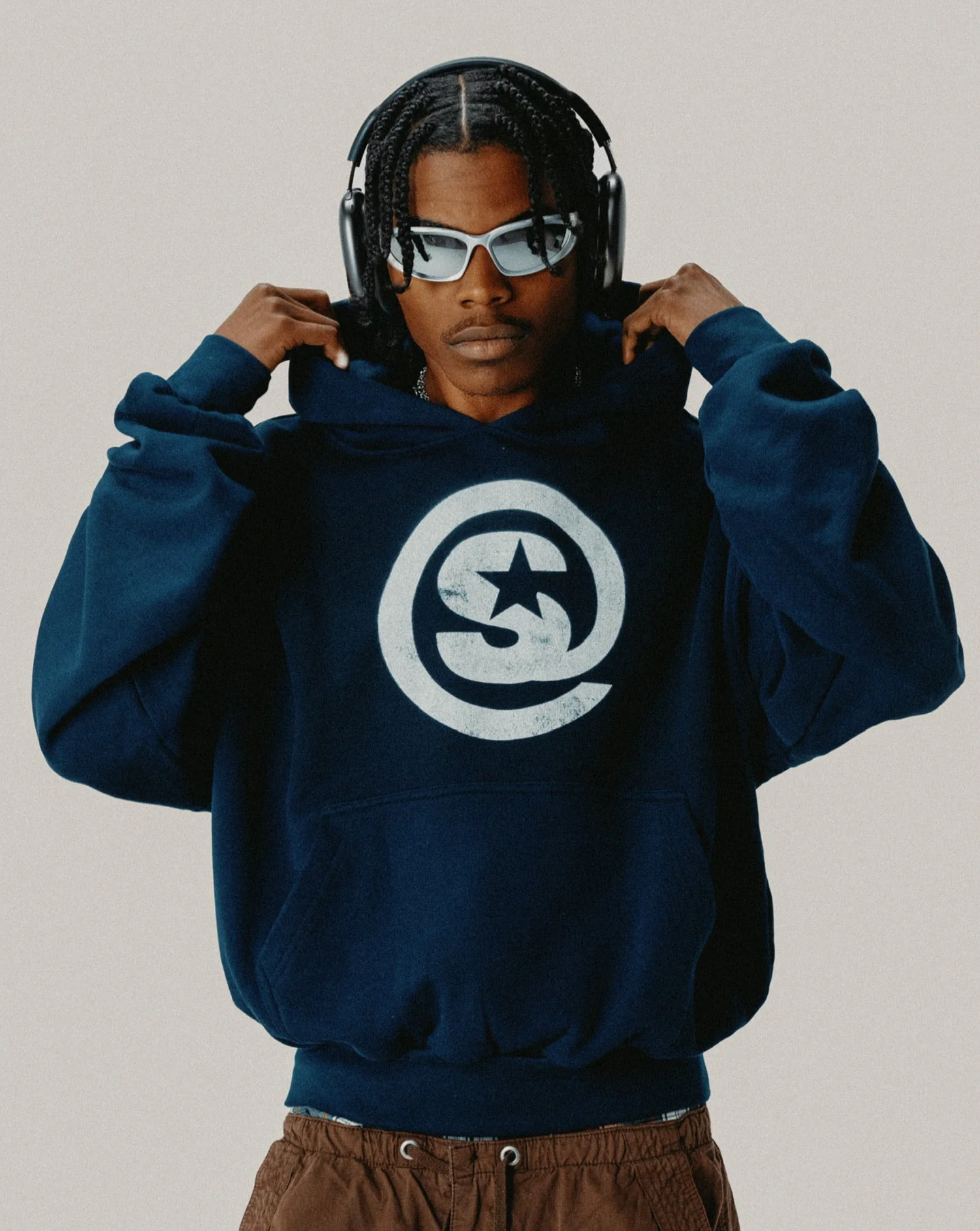 "WEB SURFER" TERRY HOODIE - Image 3