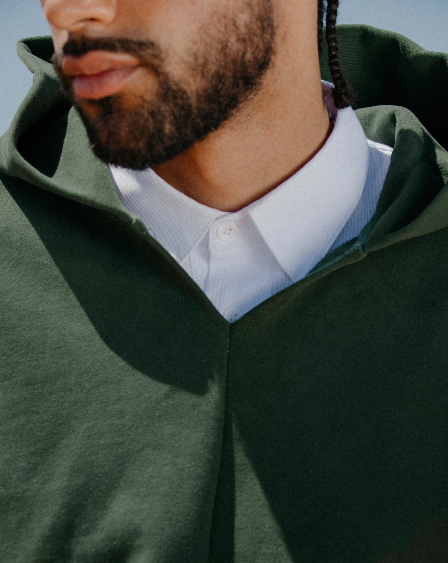 "COMPOSITE" REPAIRED STITCH HOODIE - Image 9